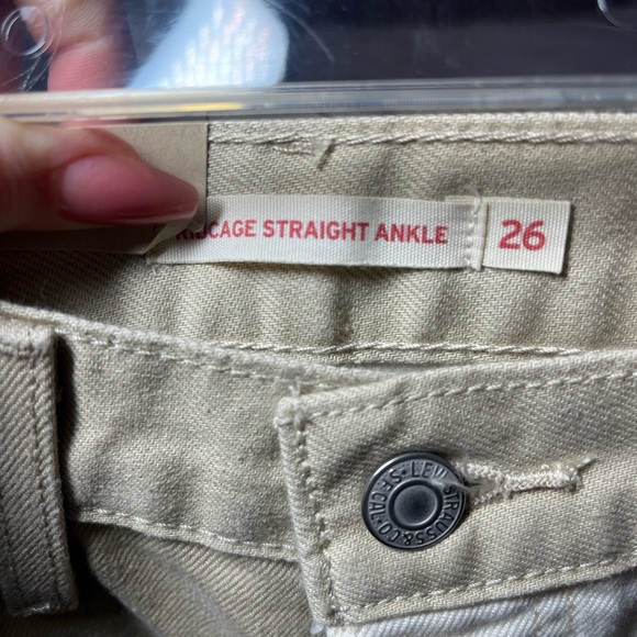 NWT Levi’s Ribcage Straight Ankle jeans, size 26. - Picture 5 of 10
